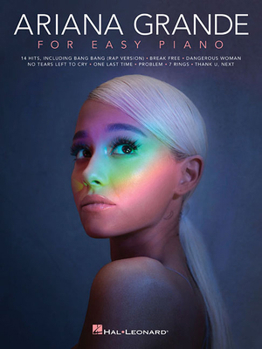 Paperback Ariana Grande for Easy Piano Book