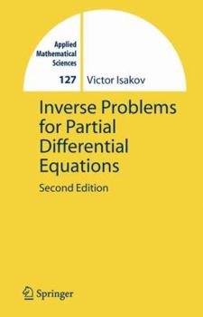 Hardcover Inverse Problems for Partial Differential Equations Book