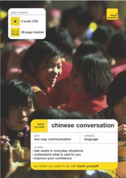 Paperback Teach Yourself Mandarin Chinese Conversation (3cds+ Guide) [With CD (3)] Book
