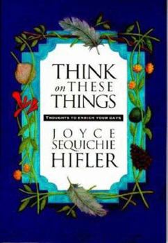 Paperback Think on These Things Book