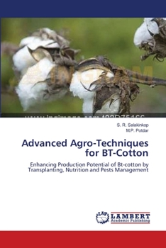 Paperback Advanced Agro-Techniques for BT-Cotton Book