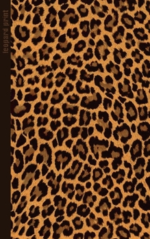 Leopard Print : Gifts / Gift / Presents ( Leopard Skin / Fur - Ruled Notebook ) [ Animal Print Stationery / Accessories ]