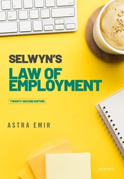 Paperback Selwyn's Law of Employment Book