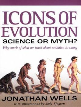 Hardcover Icons of Evolution: Science or Myth? Why Much of What We Teach about Evolution is Wrong Book