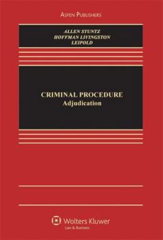 Paperback Criminal Procedure: Adjudication and Right to Counsel Book