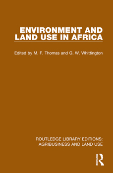Paperback Environment and Land Use in Africa Book