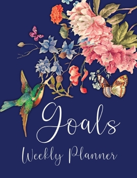 Paperback Goals Weekly Planner: Daily Goal Setting Planner and Organizer for Motivation Book