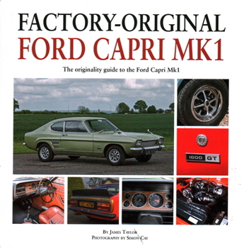 Hardcover Factory-Original Ford Capri Mk1 Book