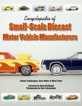 Paperback Encyclopedia of Small-Scale Diecast Motor Vehicle Manufacturers Book