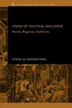Paperback States of Political Discourse: Words, Regimes, Seditions Book