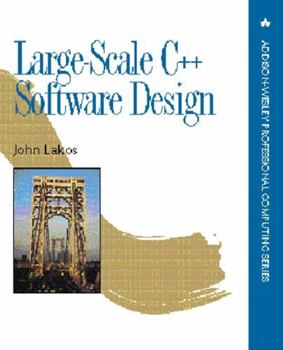 Paperback Large-Scale C++ Software Design Book