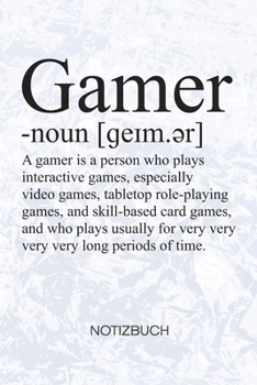 Gamer: Videogamer Notizbuch A5 Kariert - Nerd Heft - Gaming Notizheft 120 Seiten KARO - Gamer Spruch Notizblock Gamer Duden Motiv - Geek Geschenk (German Edition)