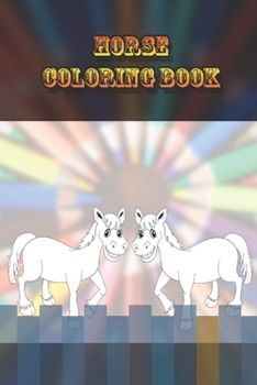 Paperback Horse Coloring Book