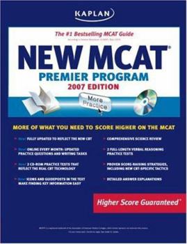 Paperback Kaplan New MCAT Premier Program [With CDROM] Book