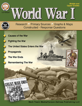 Paperback World War I, Grades 6-12 Book