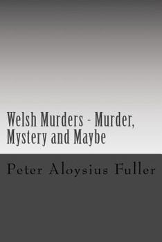 Paperback Welsh Murders - Murder, Mystery and Maybe Book