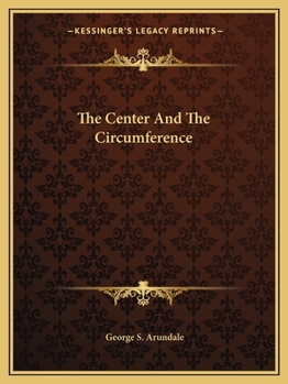 Paperback The Center And The Circumference Book