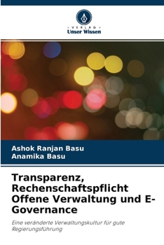 Paperback Transparenz, Rechenschaftspflicht Offene Verwaltung und E-Governance [German] Book