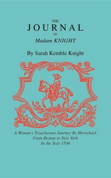 Paperback Journal of Madam Knight Book