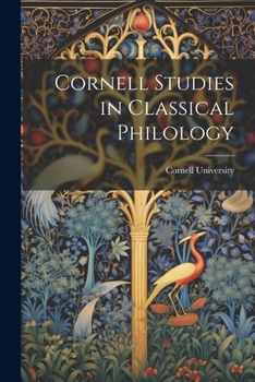 Paperback Cornell Studies in Classical Philology Book