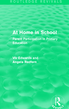 Paperback At Home in School (1988): Parent Participation in Primary Education Book