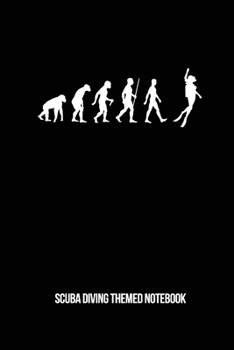 Paperback Scuba Diving Themed Notebook: 6x9in Diver College Ruled Lined Notebook Paper Notepad Paperback Log-Book Sheets Planner Pages Students School Book