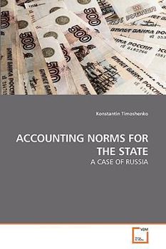 Paperback Accounting Norms for the State Book