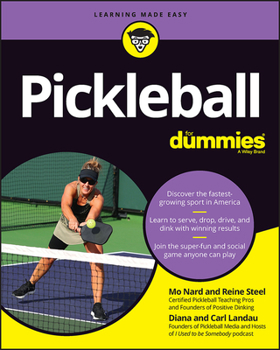 Paperback Pickleball for Dummies Book