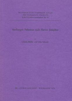 Siedlungen Palastinas Nach Flavius Josephus