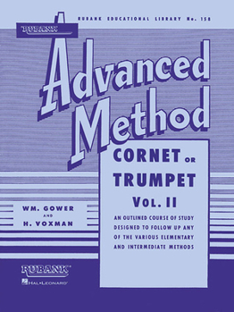 Paperback Rubank Advanced Method: Cornet or Trumpet, Vol. II Book