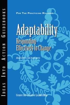 Paperback Adaptability: Responding Effectively to Change Book