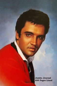 Jumbo Journal 600 Pages Lined: Elvis Cover
