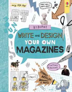 Hardcover Write and Design Your Own Magazines Book