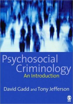 Paperback Psychosocial Criminology Book