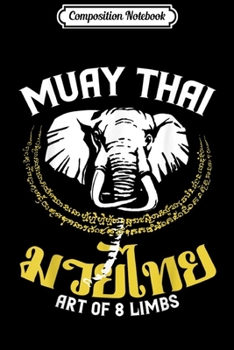 Composition Notebook: Muay Thai Thai Boxing Gift Journal/Notebook Blank Lined Ruled 6x9 100 Pages