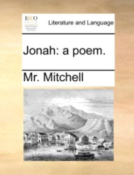 Paperback Jonah: A Poem. Book