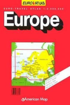 Paperback Europe Atlas-Rv Book