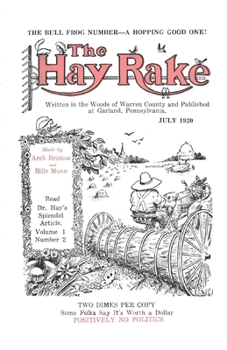 Paperback Hay Rake July 1920 V1 N2 Book