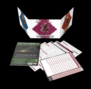 Hardcover Fifth Season Game Moderator's Kit: A Fifth Season: Roleplaying in the Stillness Accessory Book