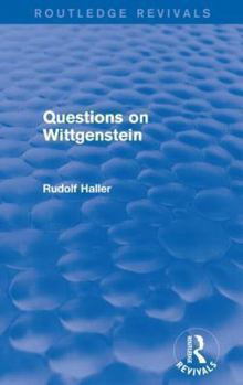 Questions on Wittgenstein (Routledge Revivals)