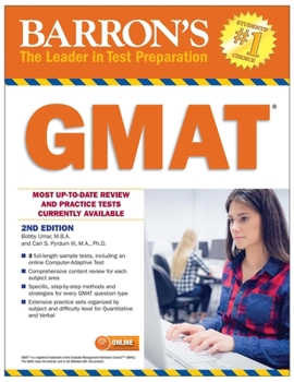 Paperback GMAT with Online Test Book