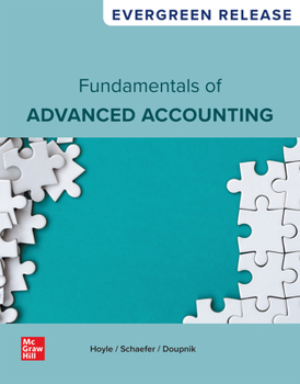 Loose Leaf Loose Leaf for Fundamentals of Advanced Accounting: 2026 Release Book