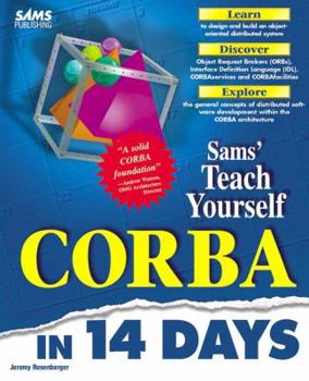 Paperback Sams Teach Yourself CORBA in 14 Days Book