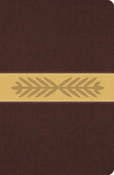 Imitation Leather Message-MS-Harvest Wheat Numbered: The Bible in Contemporary Language Book