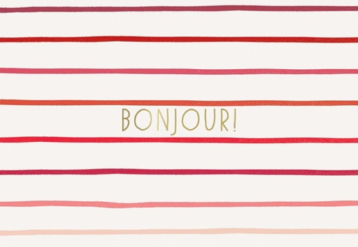 Paris Street Style Notecards: Bonjour!