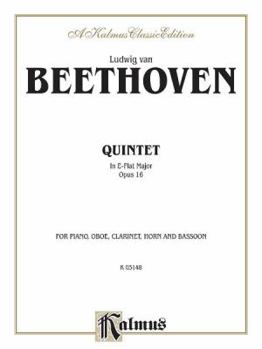 Paperback Quintet in E-Flat Major, Opus 16 Book