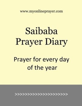 Paperback Saibaba Prayer Diary Book
