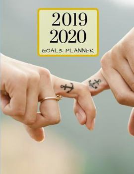 2019 2020 Couples 15 Months Daily Planner: Academic Hourly Organizer In 15 Minute Interval; Appointment Calendar With Address Book & Note Section; Monthly & Weekly Goals Journal With Quotes