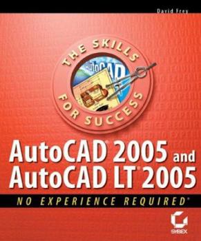 Paperback AutoCAD 2005 and AutoCAD LT 2005: No Experience Required Book