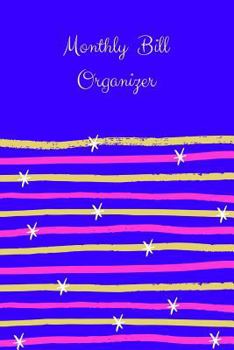 Monthly Bill Organizer with 100 Pages